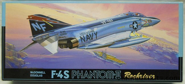 Fujimi 1/72 McDonnell F-4S Phantom II - USN VF-61 Rock Rivers High Vis USS MIdway / VF-161 Midway Low Vis / Marines VMFA-312 or VMFA-232, G-1 plastic model kit